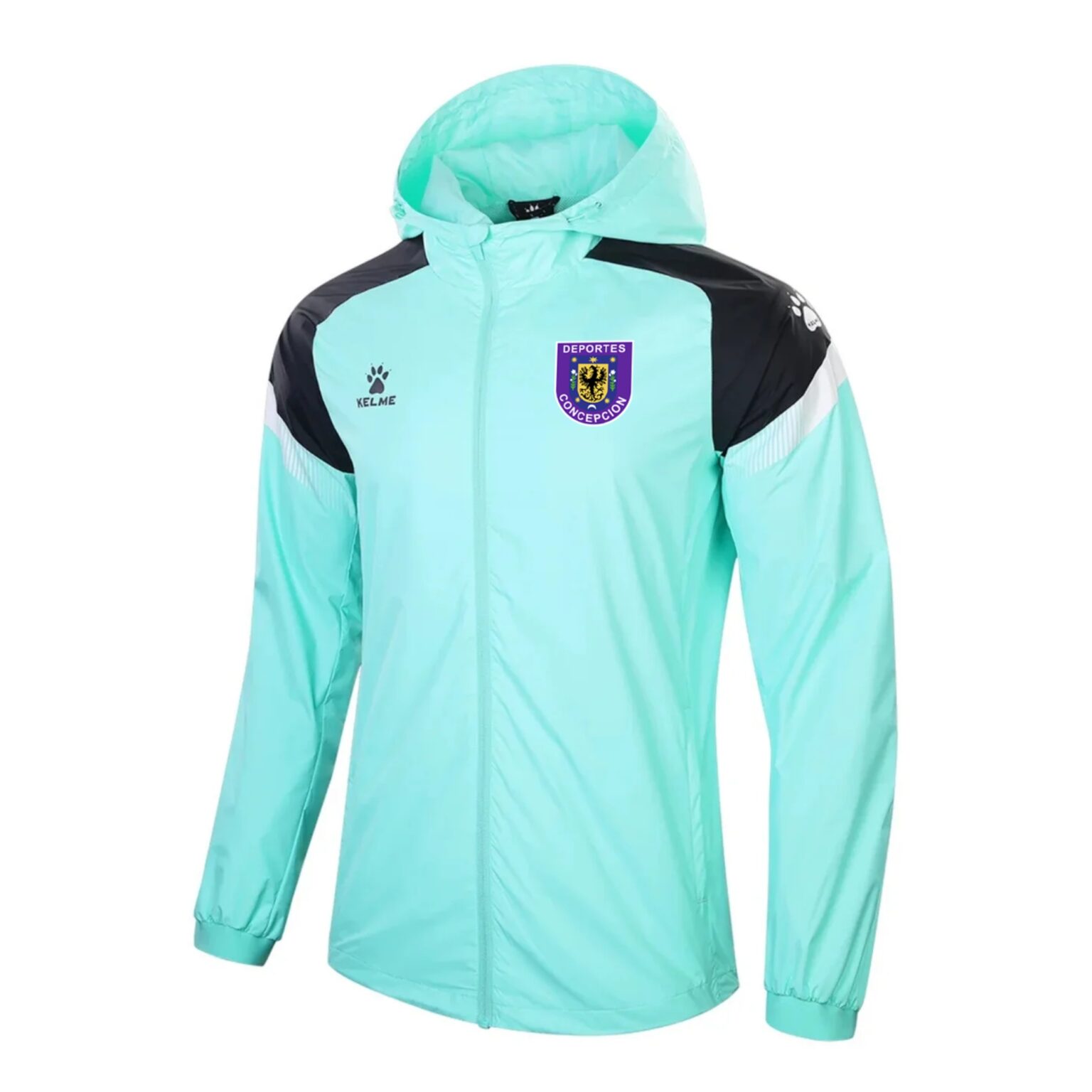 Cortaviento de Entrenamiento Deportes Concepción Temporada 2024 Verde Menta Kelme