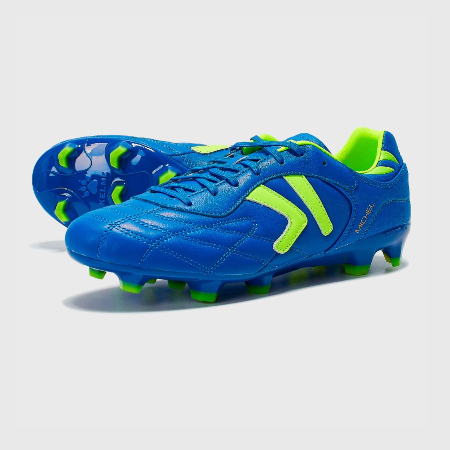 Zapatos Fútbol Michel Azul Kelme (3)