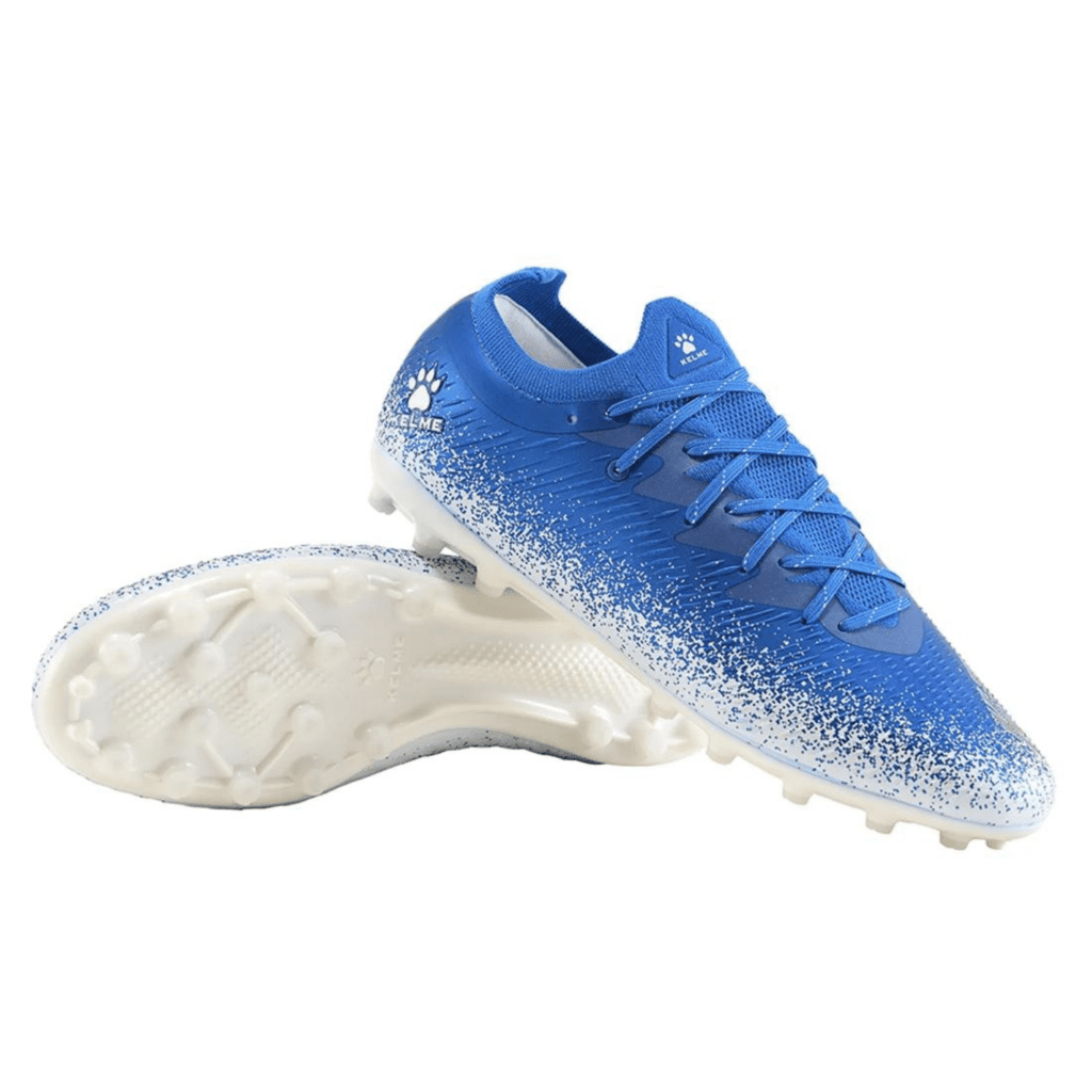 Zapatos de Fútbol Vortex Azul Blanco Kelme