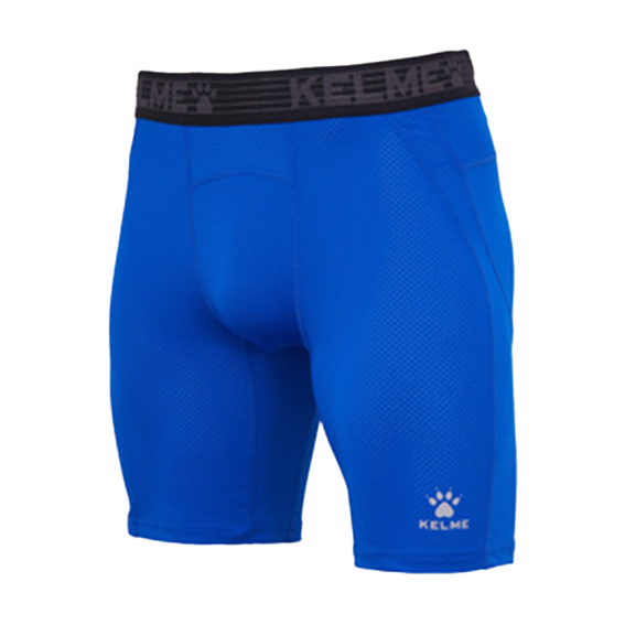 Calza Corta de Entrenamiento Azul Kelme