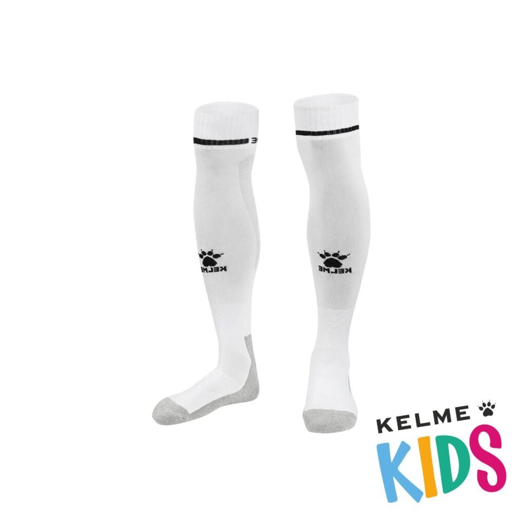 Medias de Fútbol Infantil Blanco Kelme