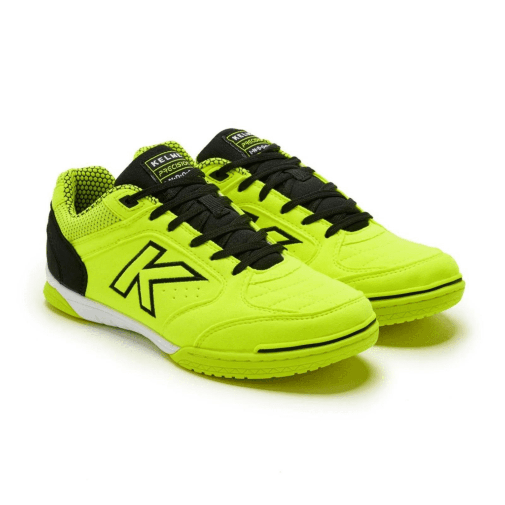 Zapatillas Futsal Precision Lima y Negro Kelme (3)
