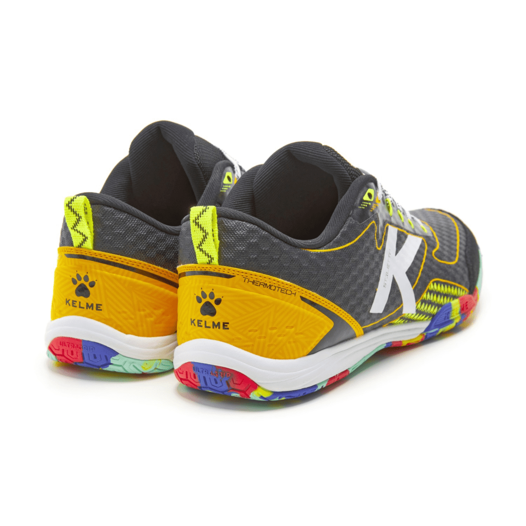 Zapatillas Futsal Stiletto Negro_Amarillo Kelme (4)