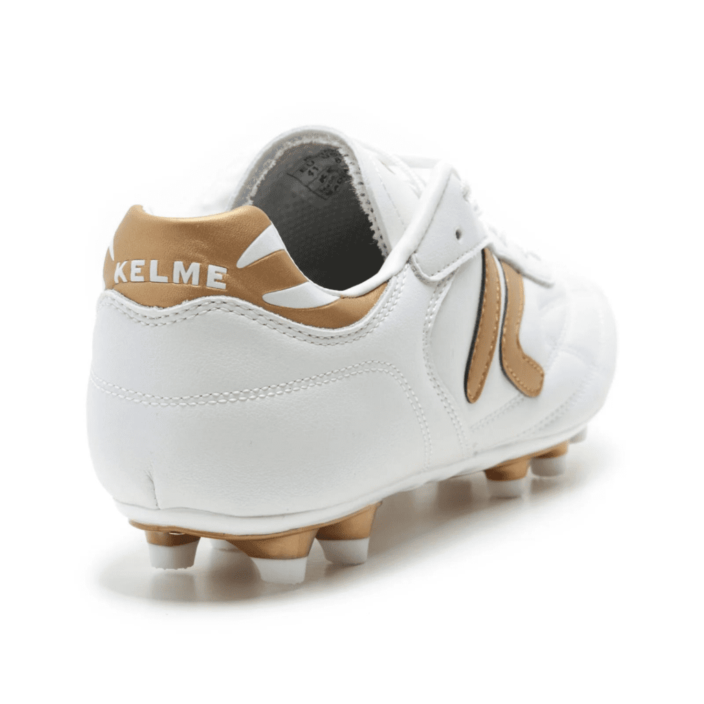 Zapatos de Fútbol Heritage MG Blanco Oro Kelme (2)