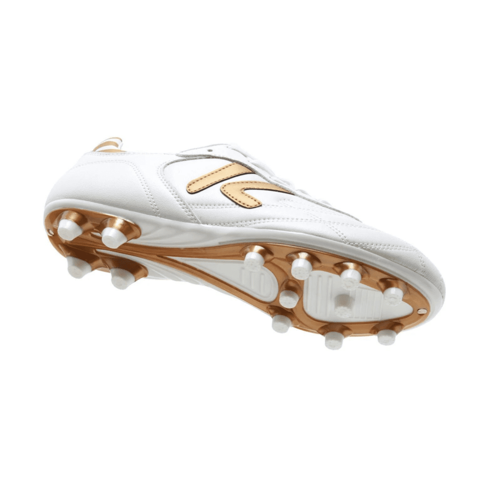 Zapatos de Fútbol Heritage MG Blanco Oro Kelme (5)