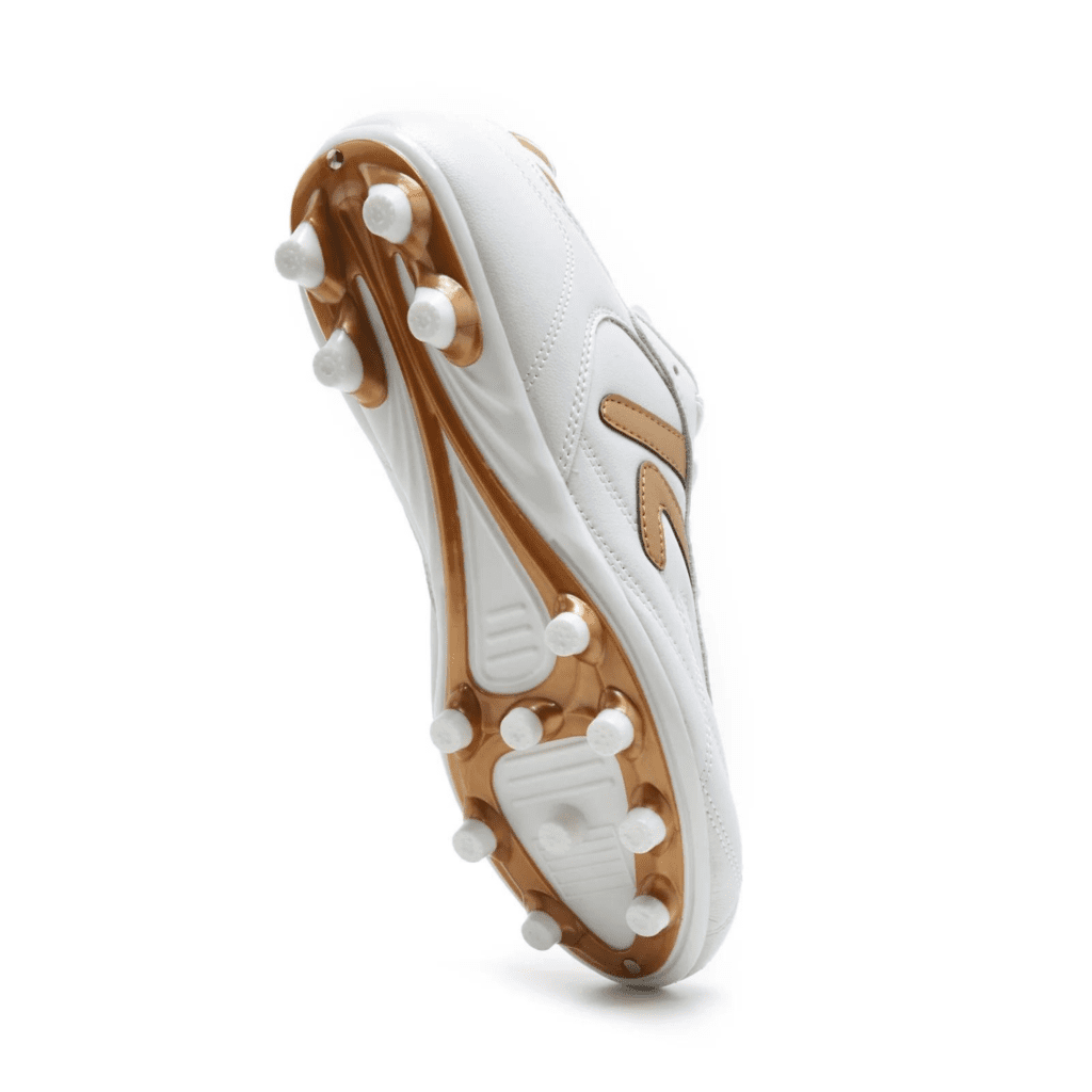 Zapatos de Fútbol Heritage MG Blanco Oro Kelme (7)