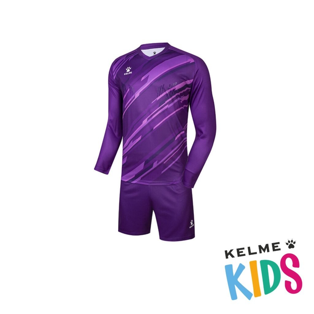 Indumentaria de Arquero Kids Panther Morado Kelme (1)