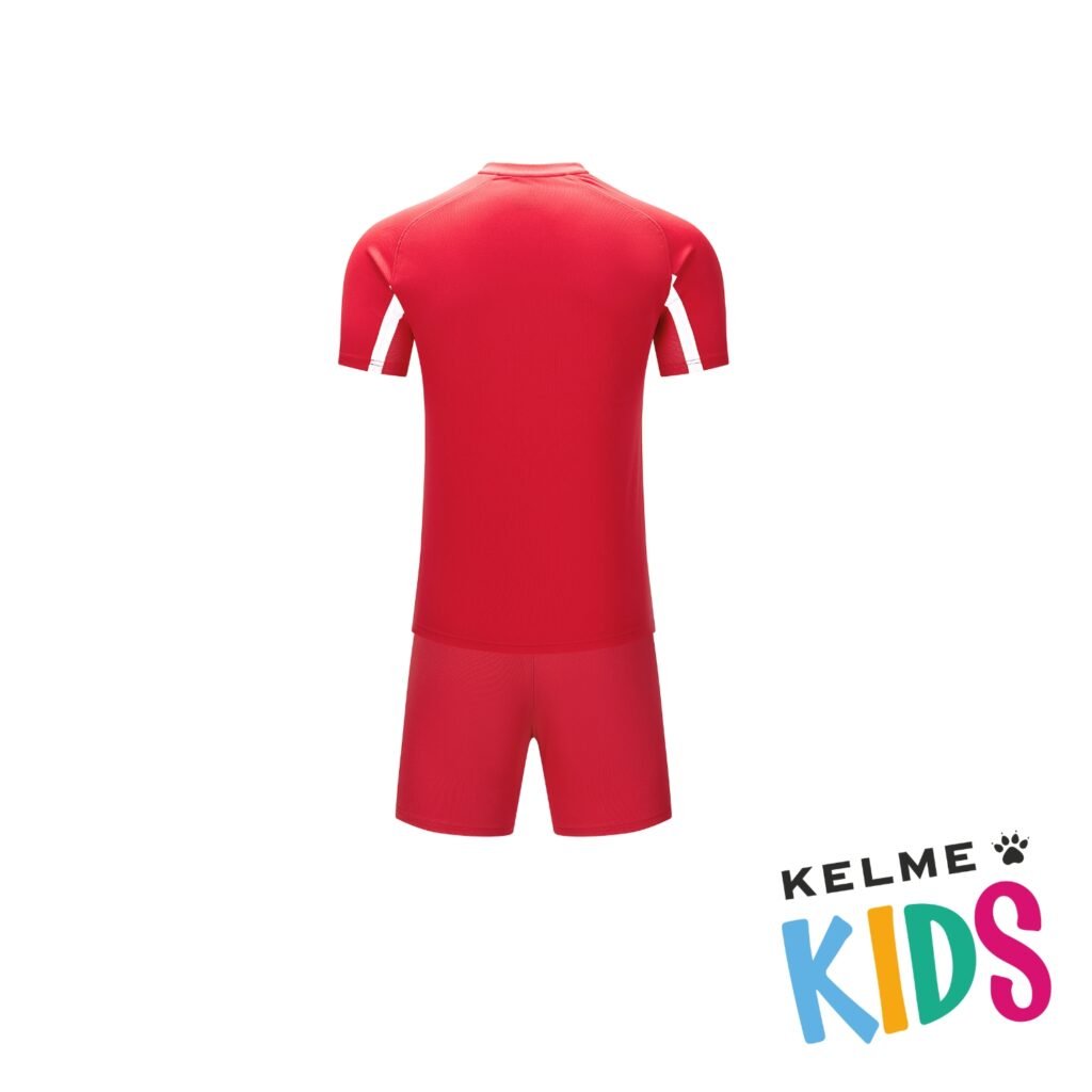 Indumentaria de Fútbol Kids Leon Rojo y Blanco Kelme (1)