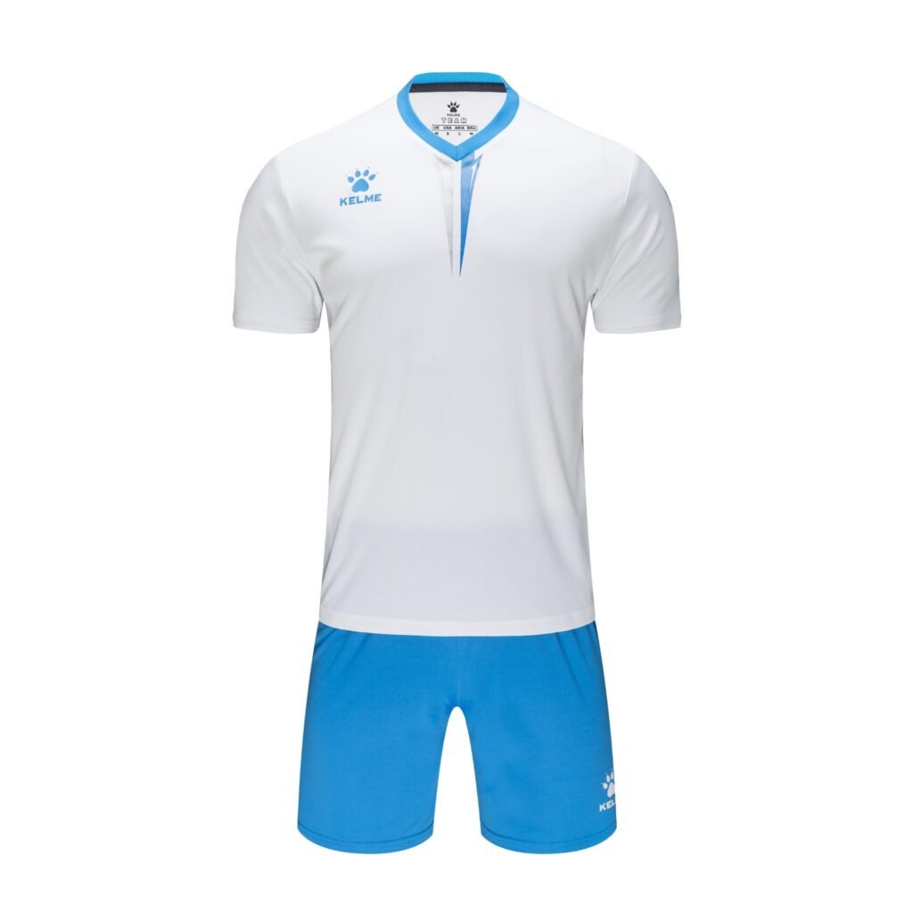 Indumentaria de Fútbol Valencia Blanco Azul Kelme (3)