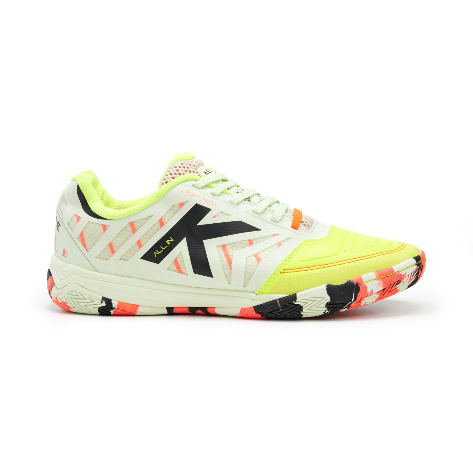 Zapatillas Futsal All In Lima y Verde Kelme (2)