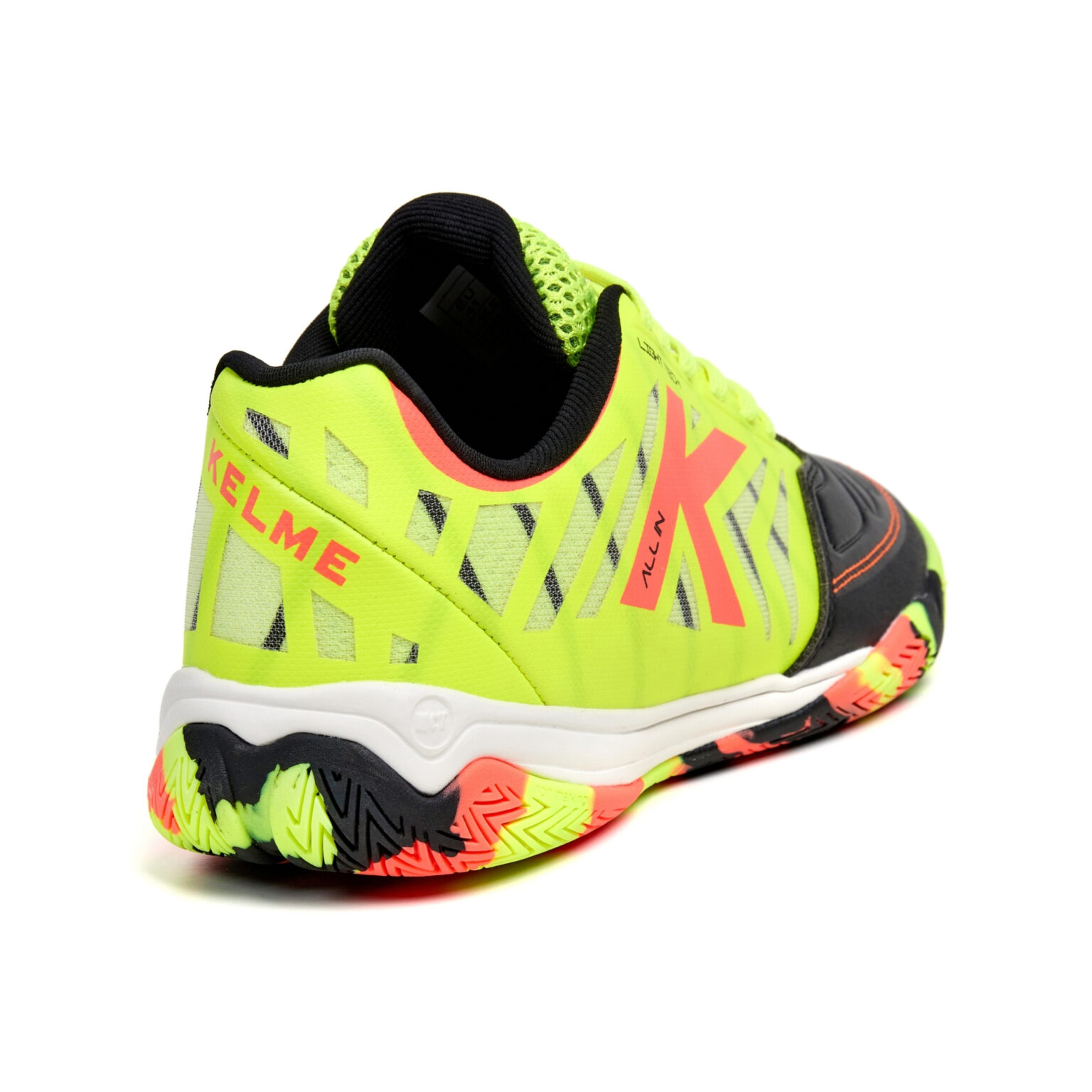 Zapatillas Futsal All In Negro y Lima Kelme (4)