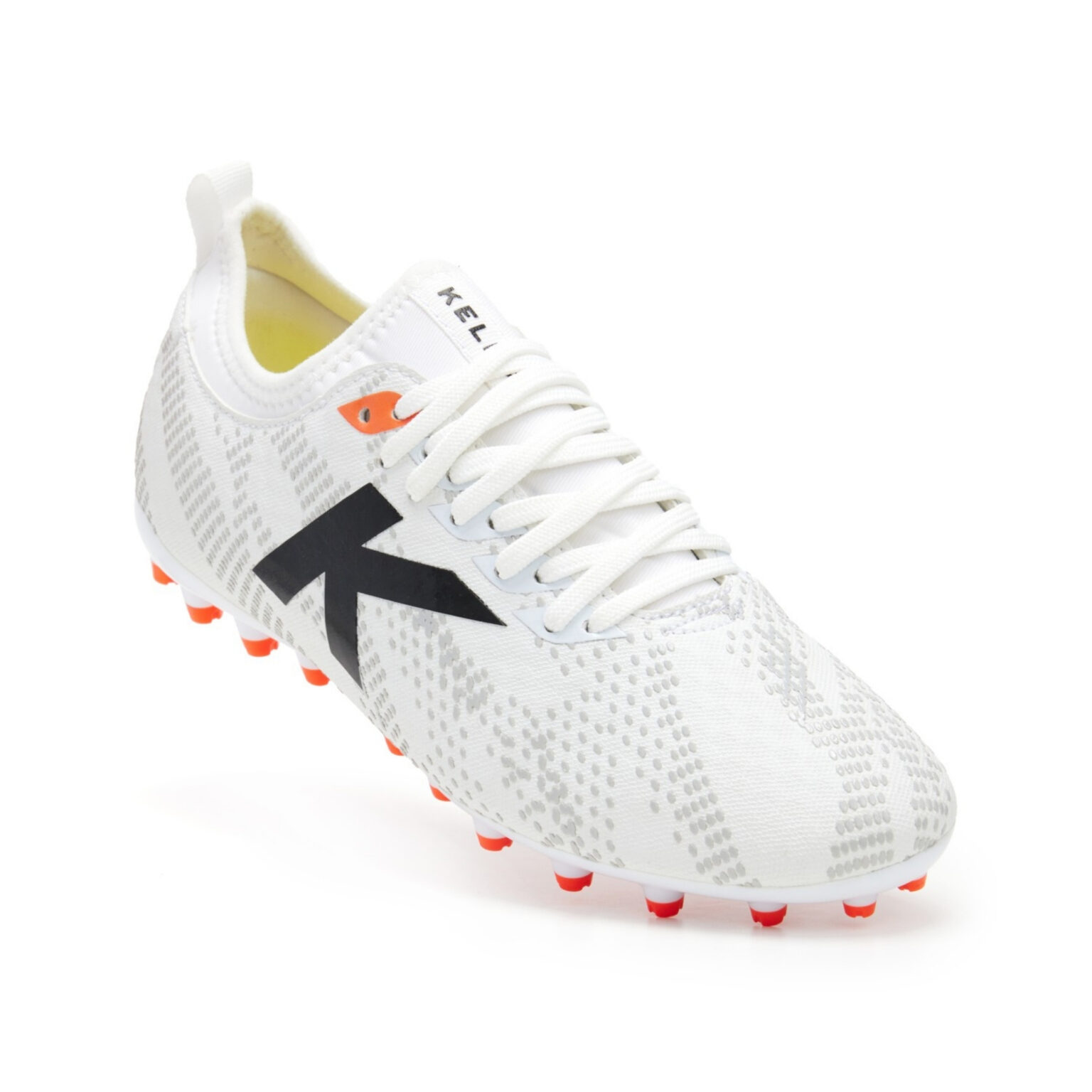 Zapatos de Fútbol Pulse MG Blanco y Negro Kelme
