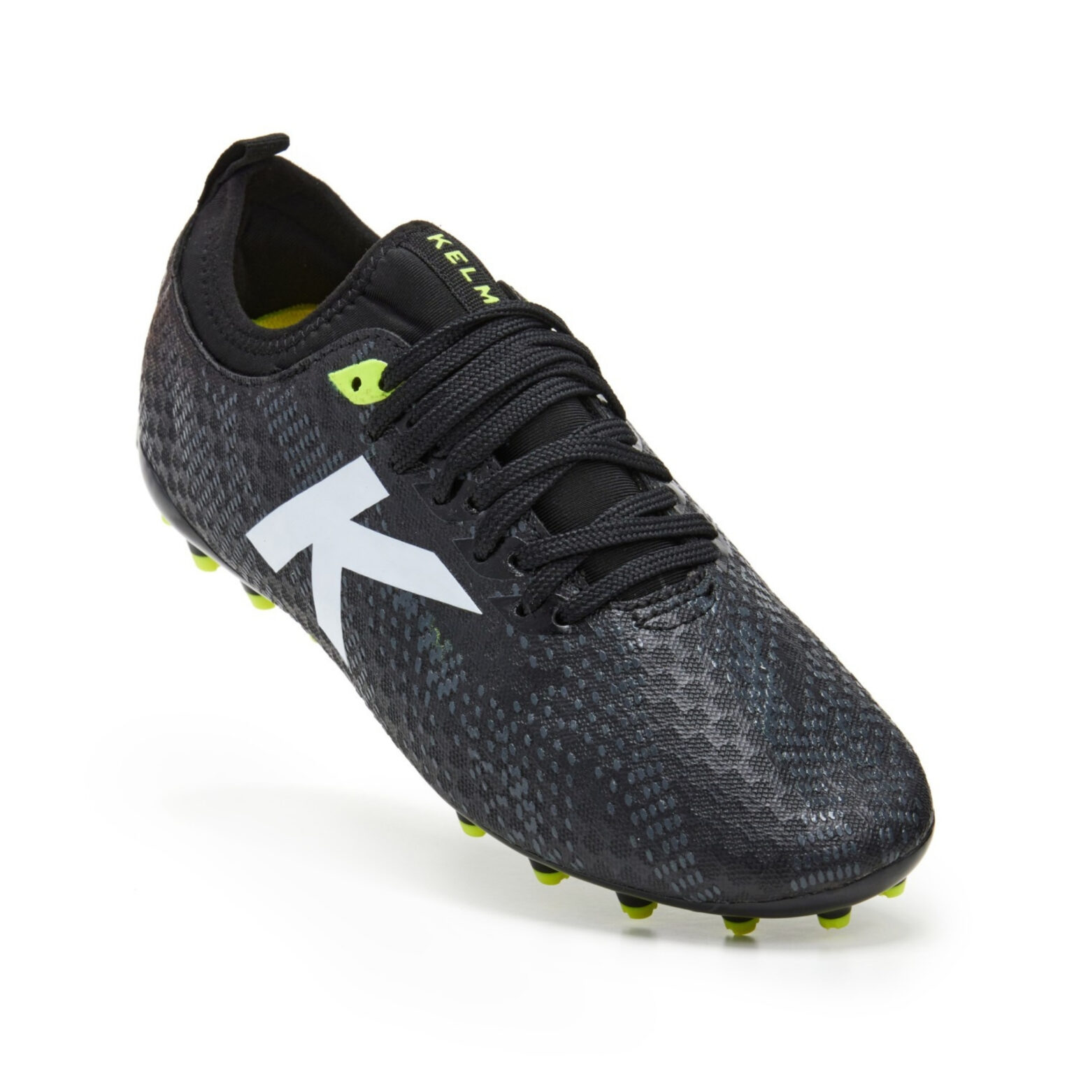 Zapatos de Fútbol Pulse MG Negro y Blanco Kelme