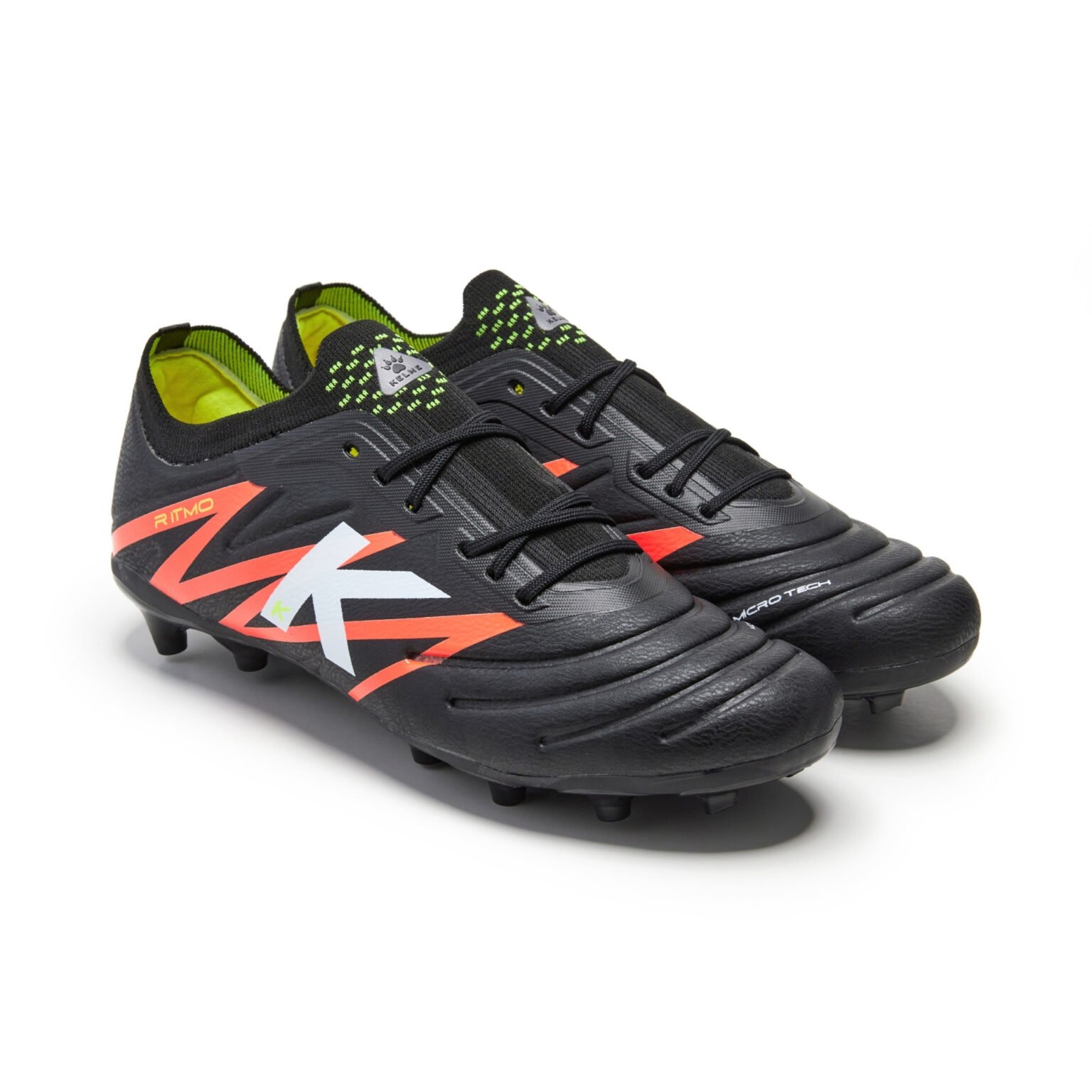 Zapatos de Fútbol Ritmo MG Negro Kelme (2)