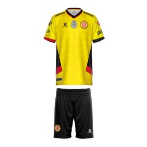 Indumentaria de Fútbol Visita Club Deportivo Alemán 2025 Kelme