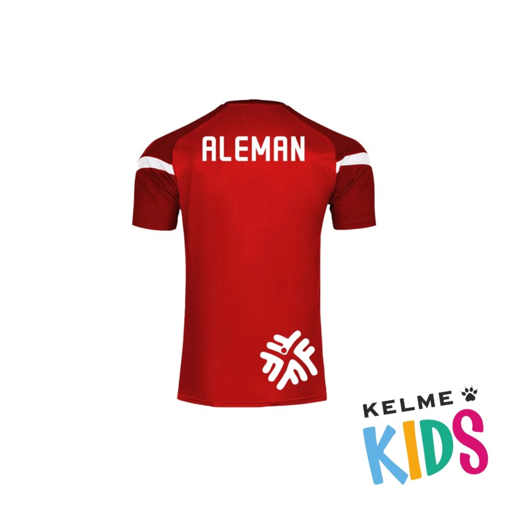 Camiseta Entrenamiento Oficial Niño Club Deportivo Alemán 2025 Kelme (1)