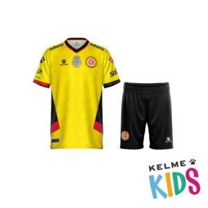 Indumentaria de Fútbol Local Niño Club Deportivo Alemán 2025 Kelme