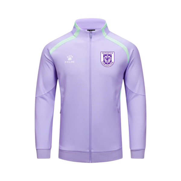Polerón de Entrenamiento con Cierre Deportes Concepción Lila 2026 Kelme