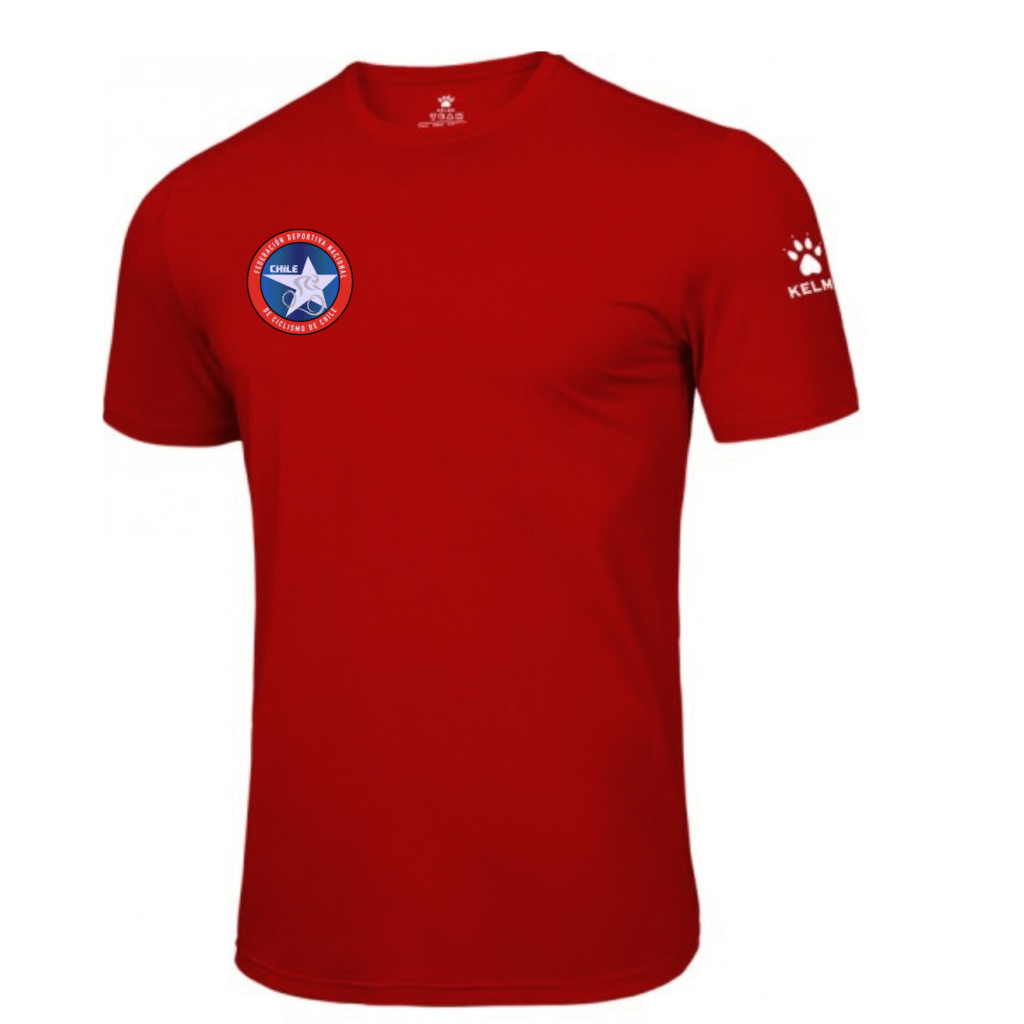 POLERA DEPORTIVA K-NET ROJA HOMBRE