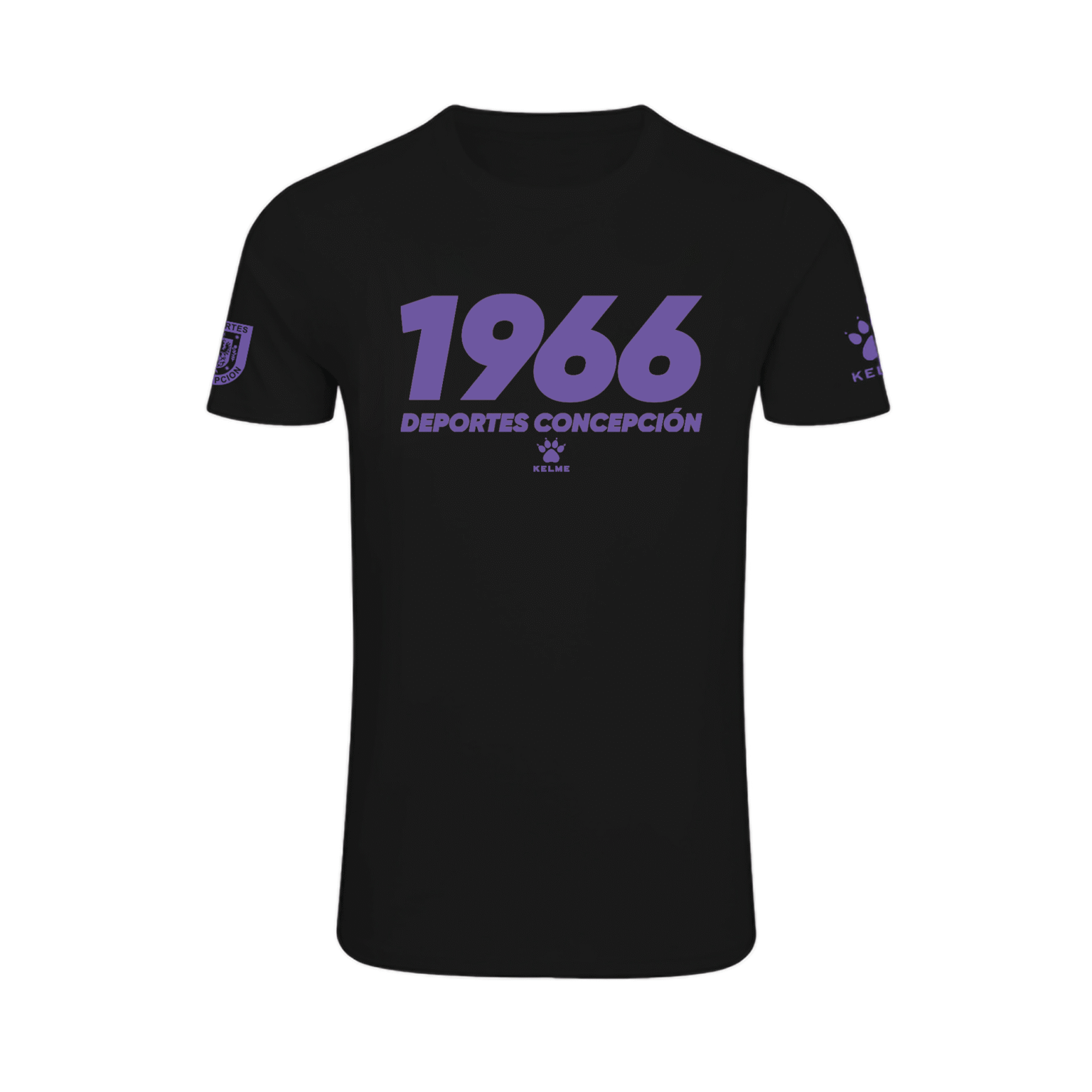 Polera Legado 1966 Deportes Concepción 2026 Negra