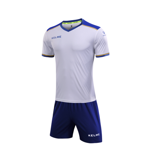Indumentaria de Fútbol Segovia Blanco Azul Royal