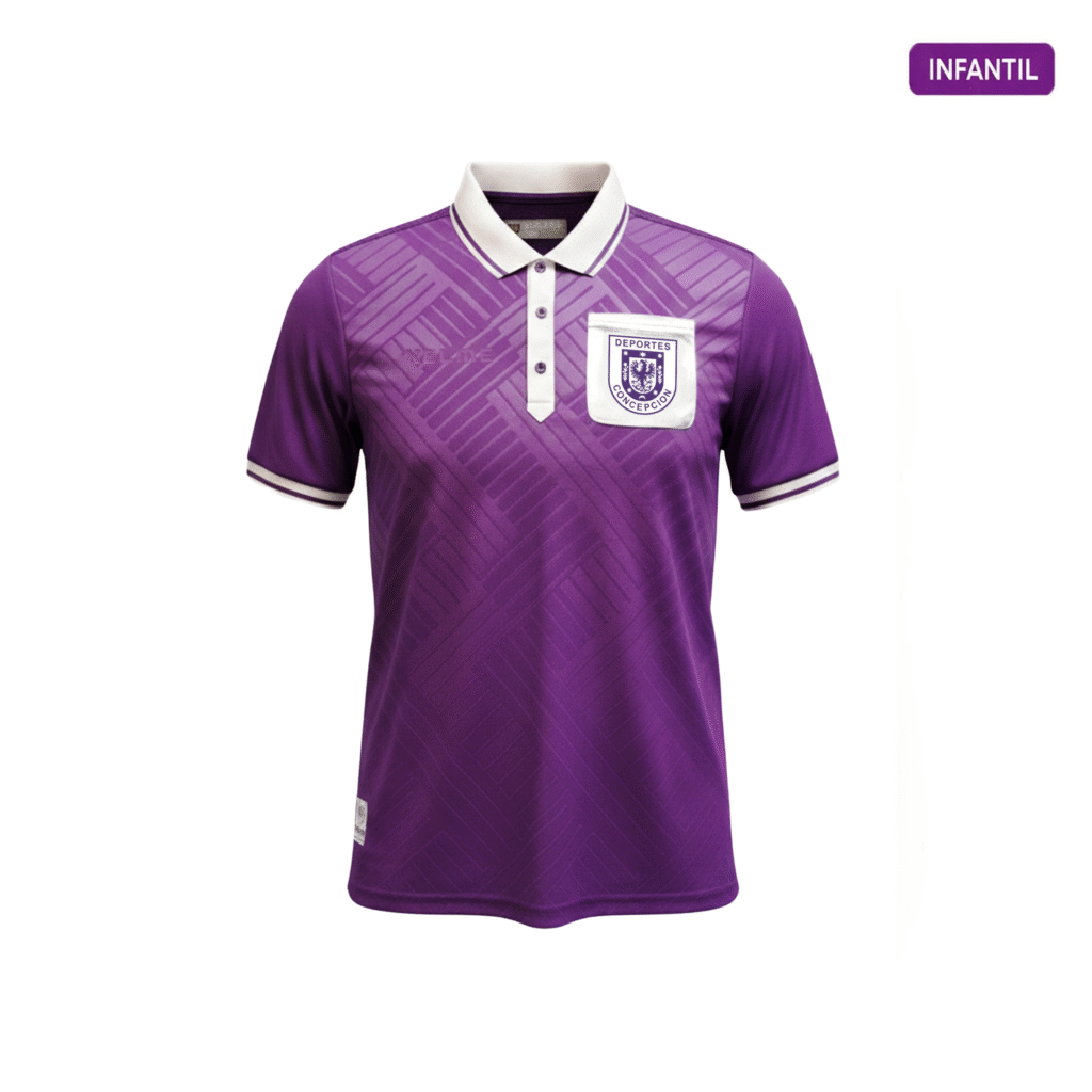 Camiseta Conmemorativa 60 años Oficial Niño Visita Deportes Concepción 2026
