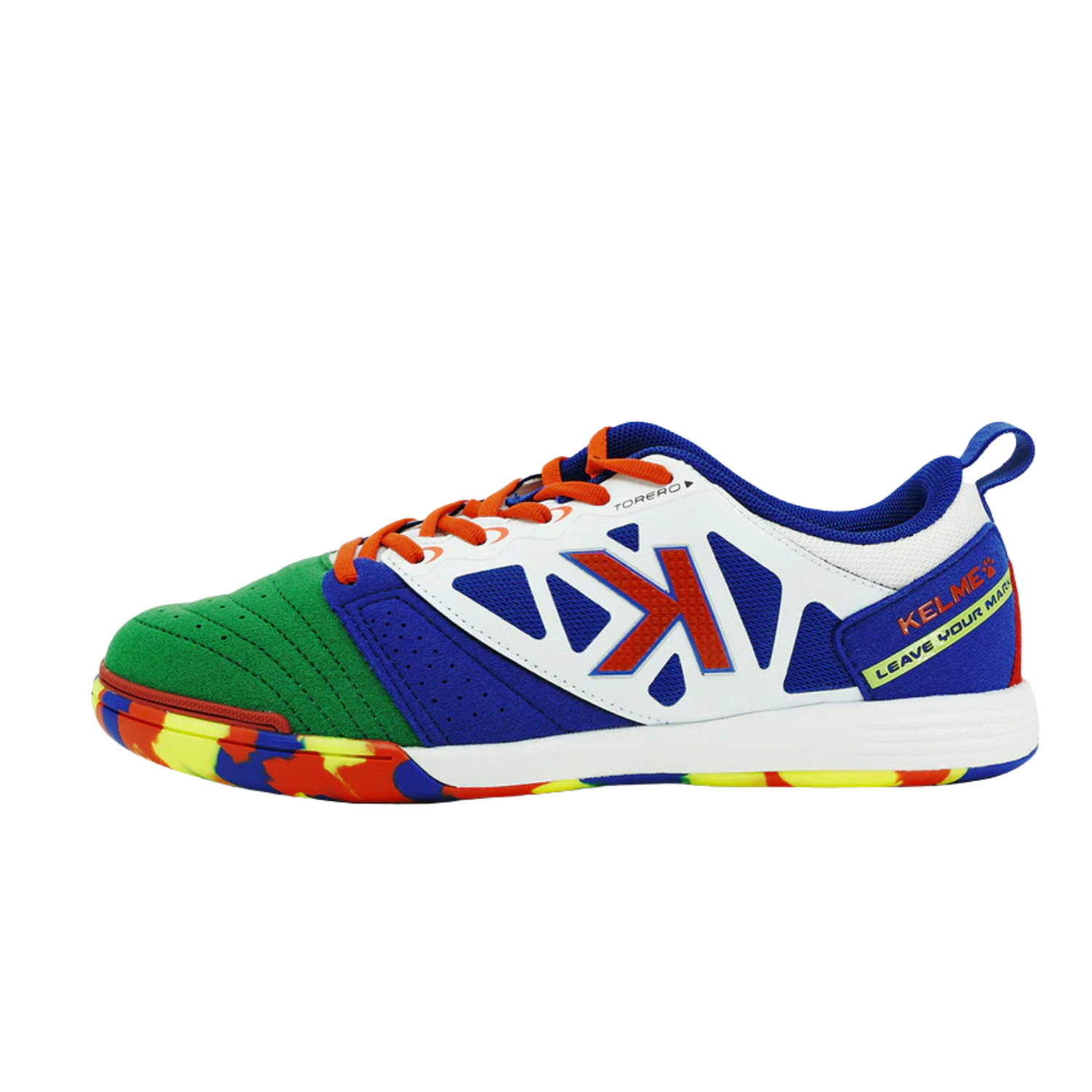 Zapatillas Futsal Torero Blanco Verde Kelme - Imagen 3