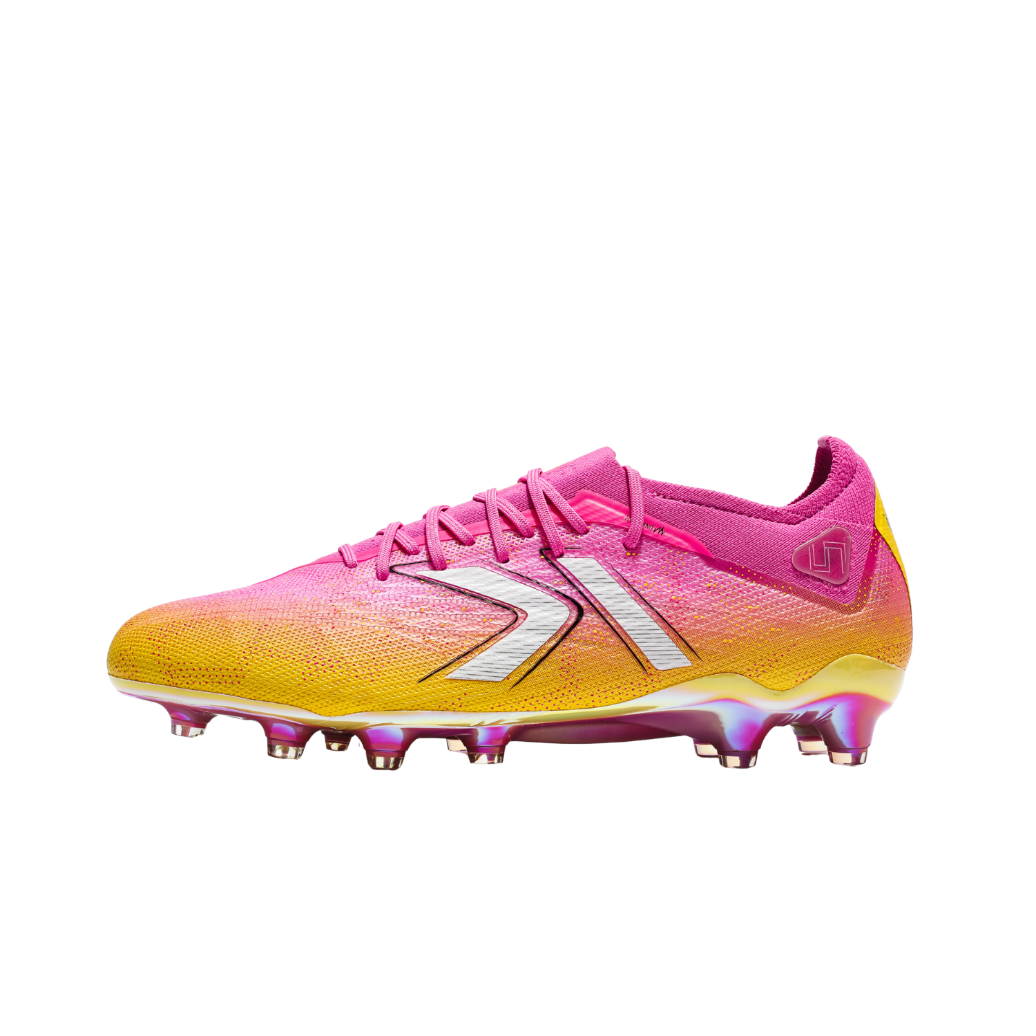 Zapatos de Fútbol Future Tech MG Rosa y Amarillo Kelme - Imagen 2