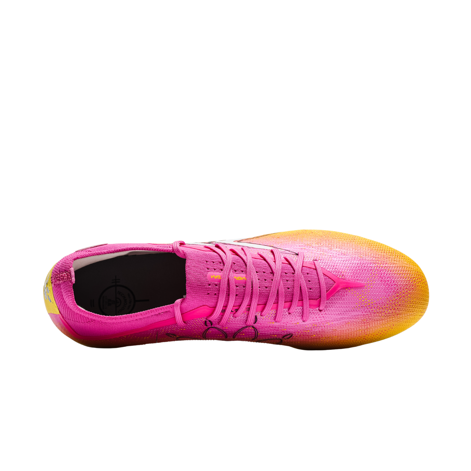 Zapatos de Fútbol Future Tech MG Rosa y Amarillo Kelme - Imagen 4