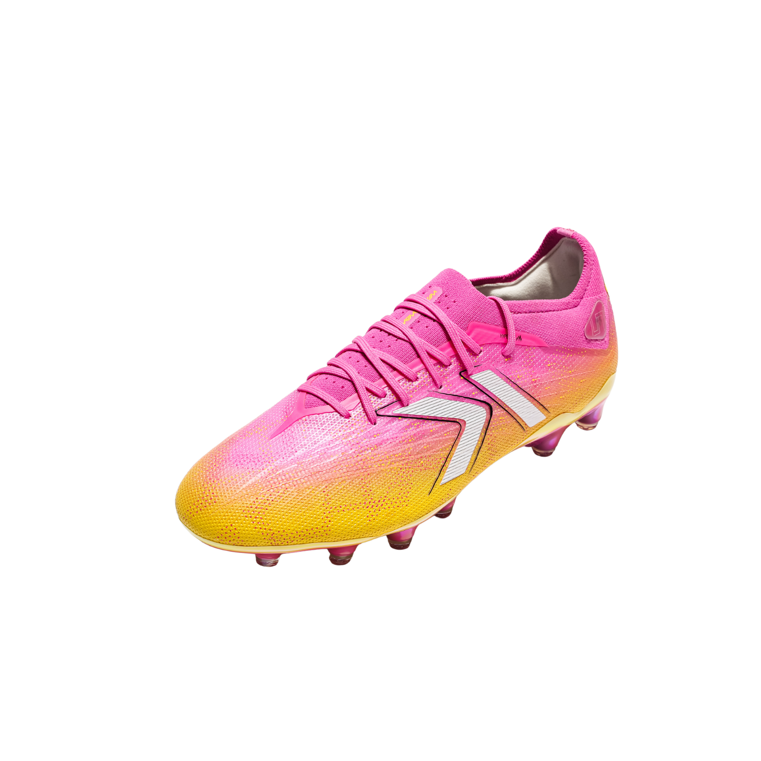 Zapatos de Fútbol Future Tech MG Rosa y Amarillo Kelme - Imagen 6