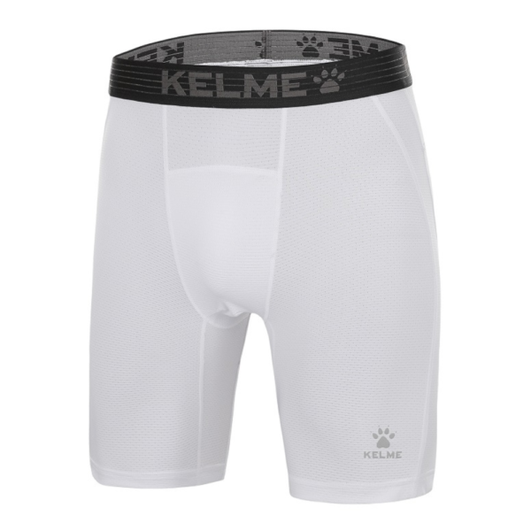 Calzas Deportivas de Compresión Cortas Kelme Color Blanco
