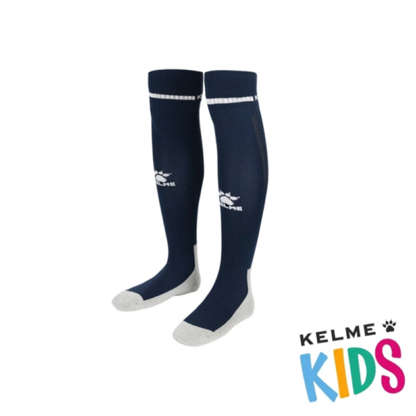 Medias de Fútbol Infantil Azul Marino Kelme